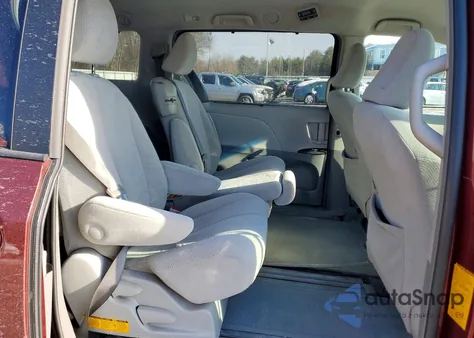 2013 Toyota Sienna Le из США, поврежденный, VIN 5TDKK3DC9DS400943